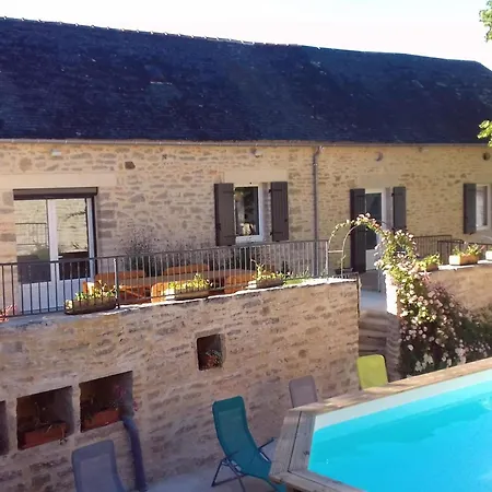 Εξοχικό σπίτι Maison Perigourdine Avec Piscine Chauffee Et Wifi - Fr-1-616-518 *